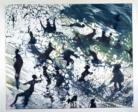 Bill Jacklin RA | Coney Island Untitled Monoprint