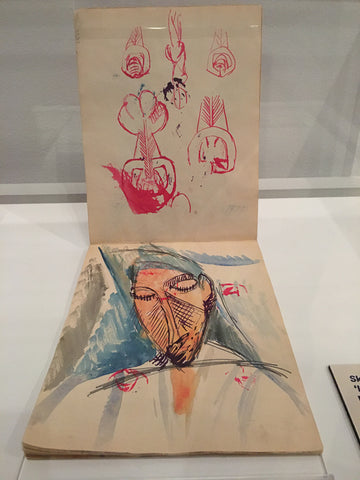One of Picasso's sketchbooks