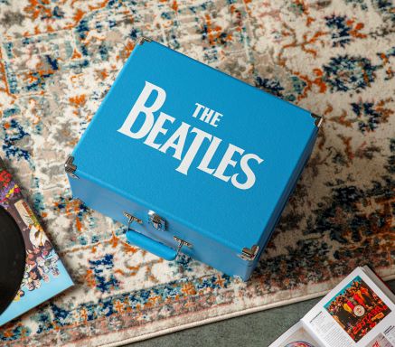 crosley the beatles anthology portable turntable