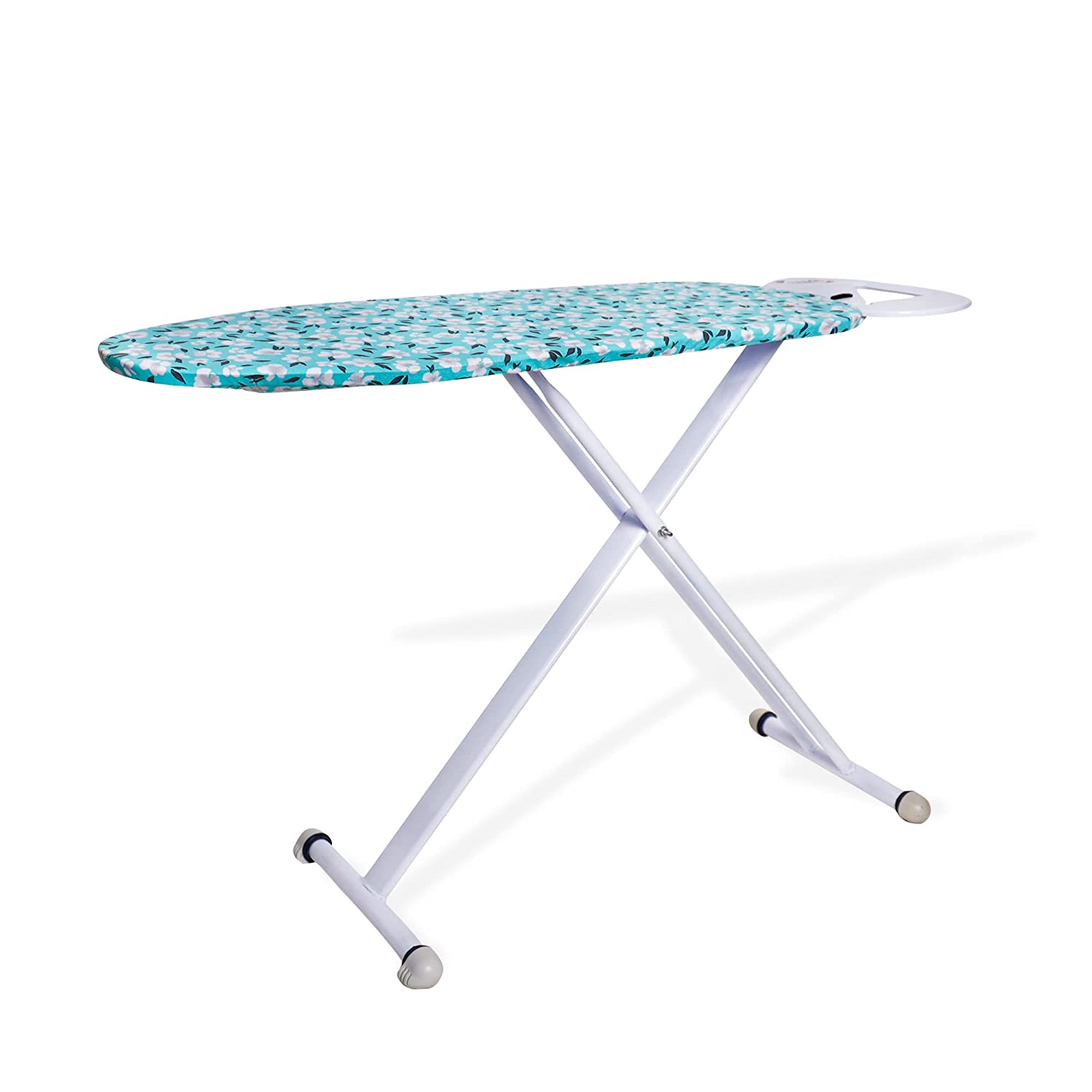 linqin Portable Ironing Mat, Glass Flowers Travel Ironing Pad with Silicone  Pad Heat Resistant Ironing Board Cover and Pad for Washer, Dryer, Table  Top, 47 x 28 Inch : : Home