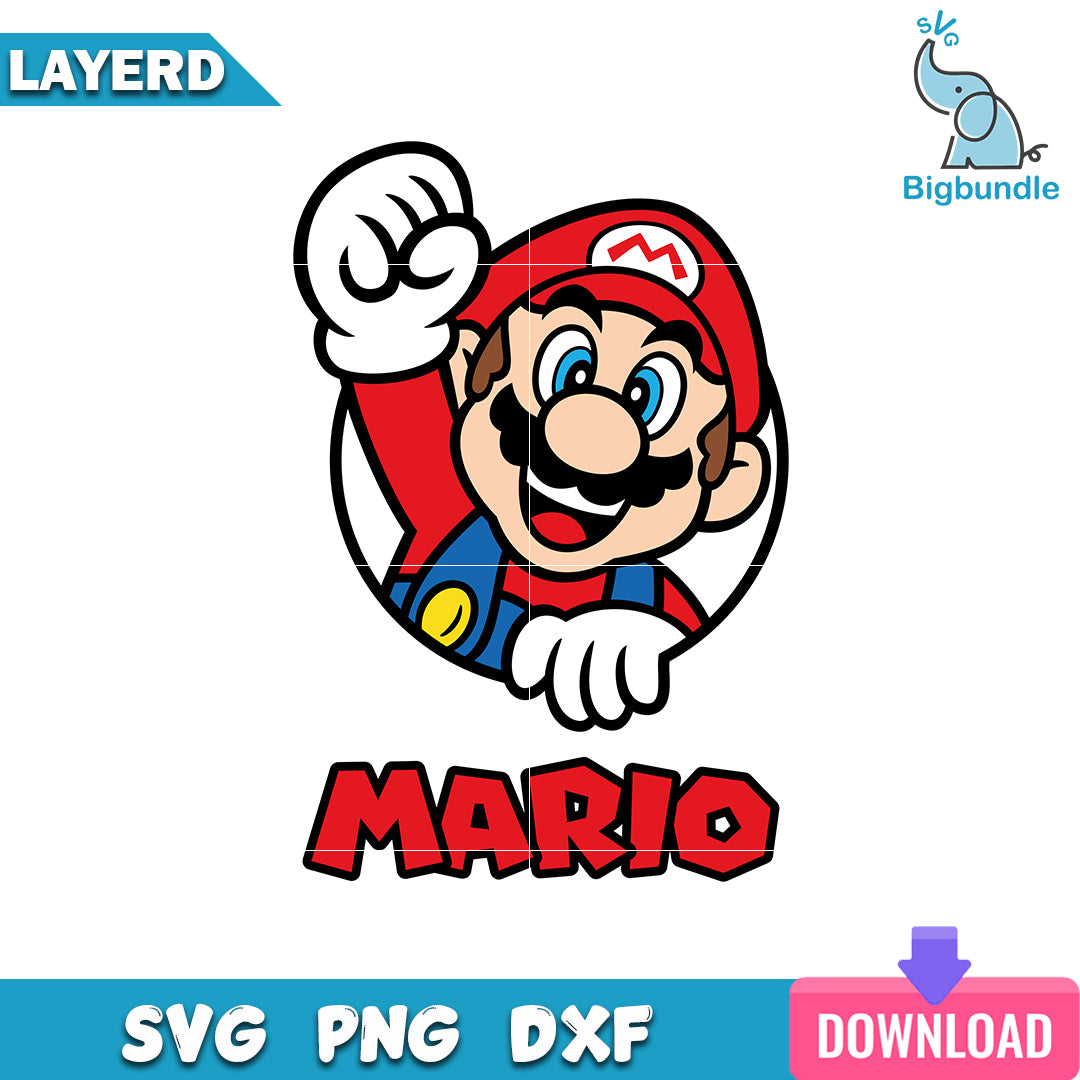 Super Mario Peaches Song SVG, The Super Mario Bros SVG