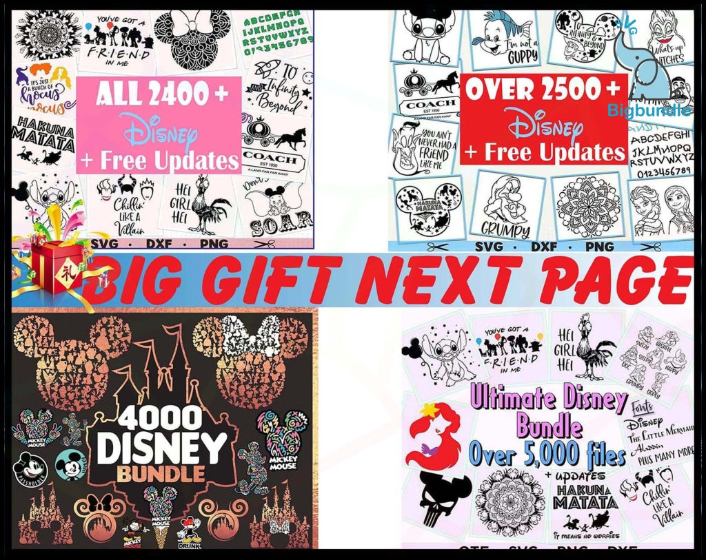 Free Free 210 Mega Disney Bundle Svg SVG PNG EPS DXF File