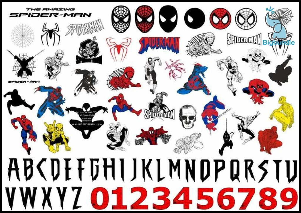 180 Dead Pool Bundle SVG, Superhero Svg, Marvel svg, Spider - Inspire Uplift