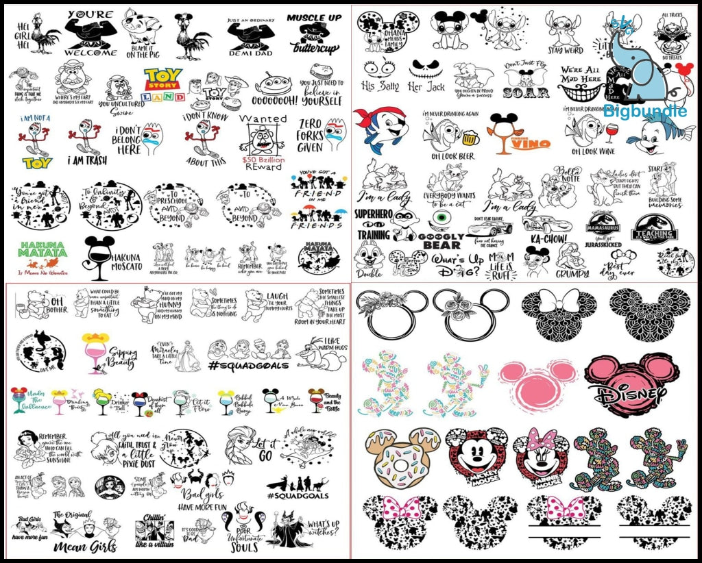 Disney Stitch SVG Bundle – MasterBundles