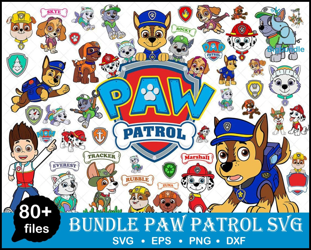 20 Paw Patrol Skinny Stumbler Png Bundle, Paw Patrol Tumbler Png