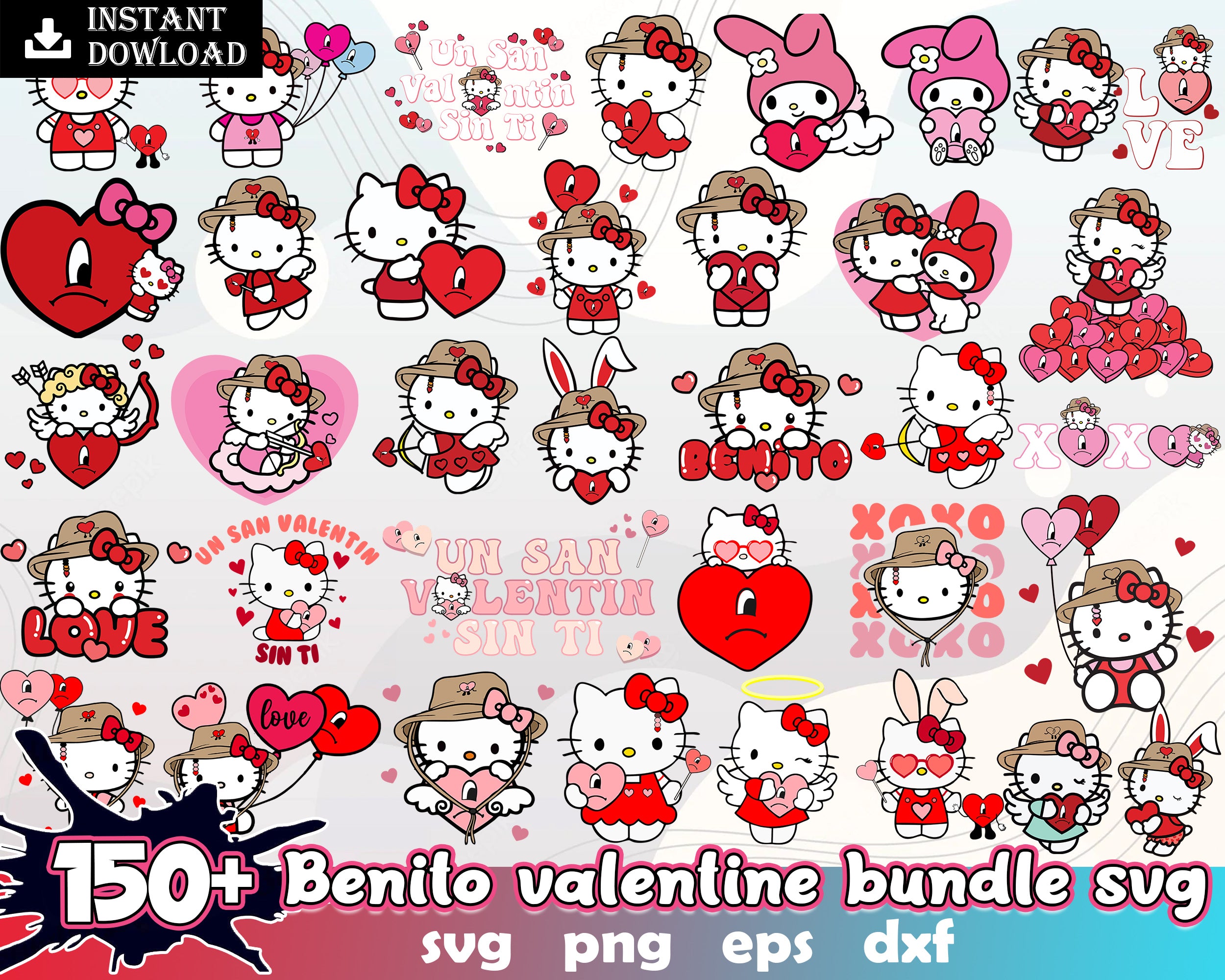 195+ Benito Is My Valentine Svg, Png, Jpg, Un San Valentin Sin Ti, Bad –  Drabundlesvg