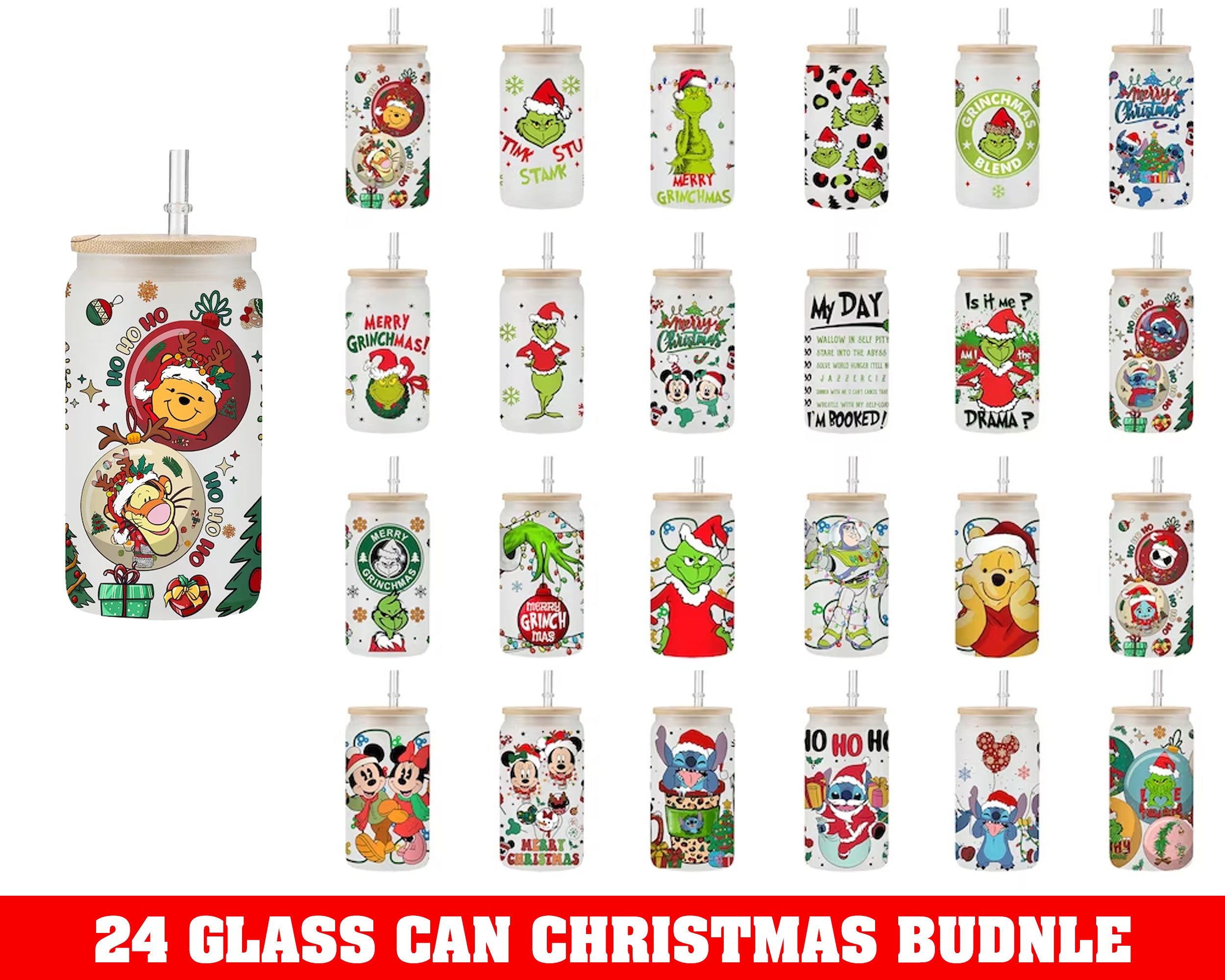 40oz Grinch Meanie Christmas Tumbler – Frankie's Fab Designs