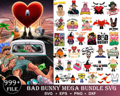 Bad Bunny Logo Svg Png Eps Dxf Digital Download