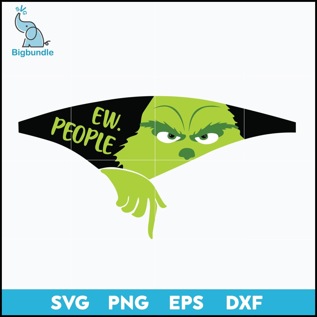 Grinch Eww People SVG: Expressing Your Inner Grinch with Style