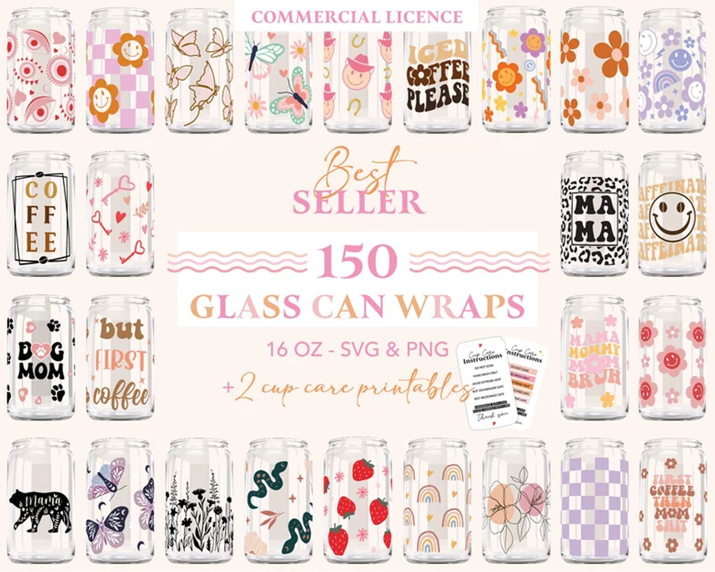 Libbey glass 16oz bundle. Can glass wrap png. Glitter png By  PopovaMargarita