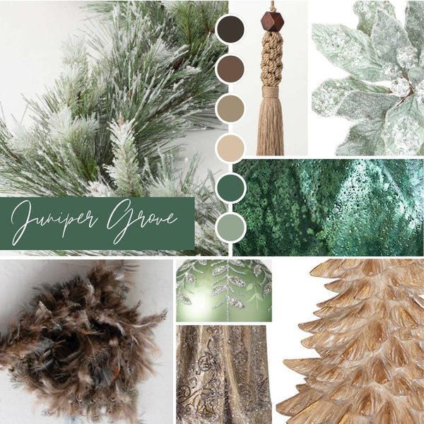 Juniper Grove Christmas Collection Mood Board