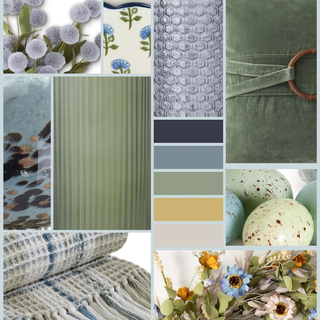 Blueberry Jalapeno Spring 2024 Collection Mood Board