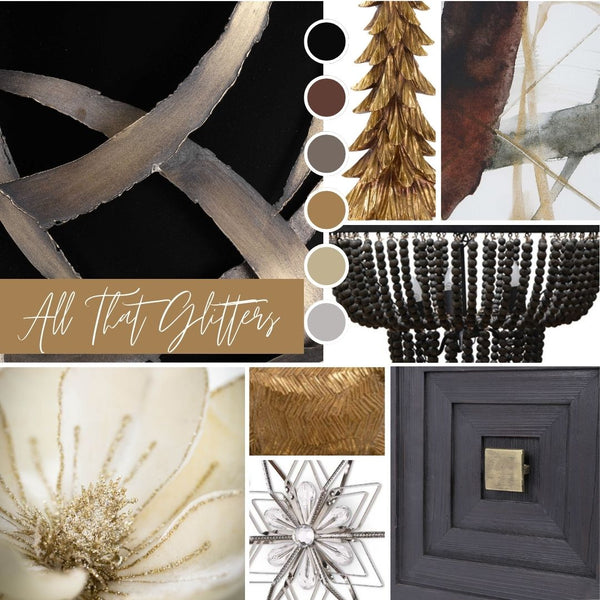 All That Glitters Christmas Collection 2022 Mood Board