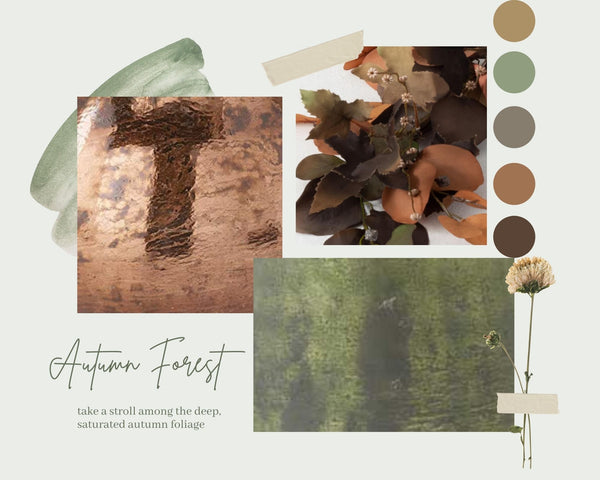 Autumn Forest Collection Mood Board