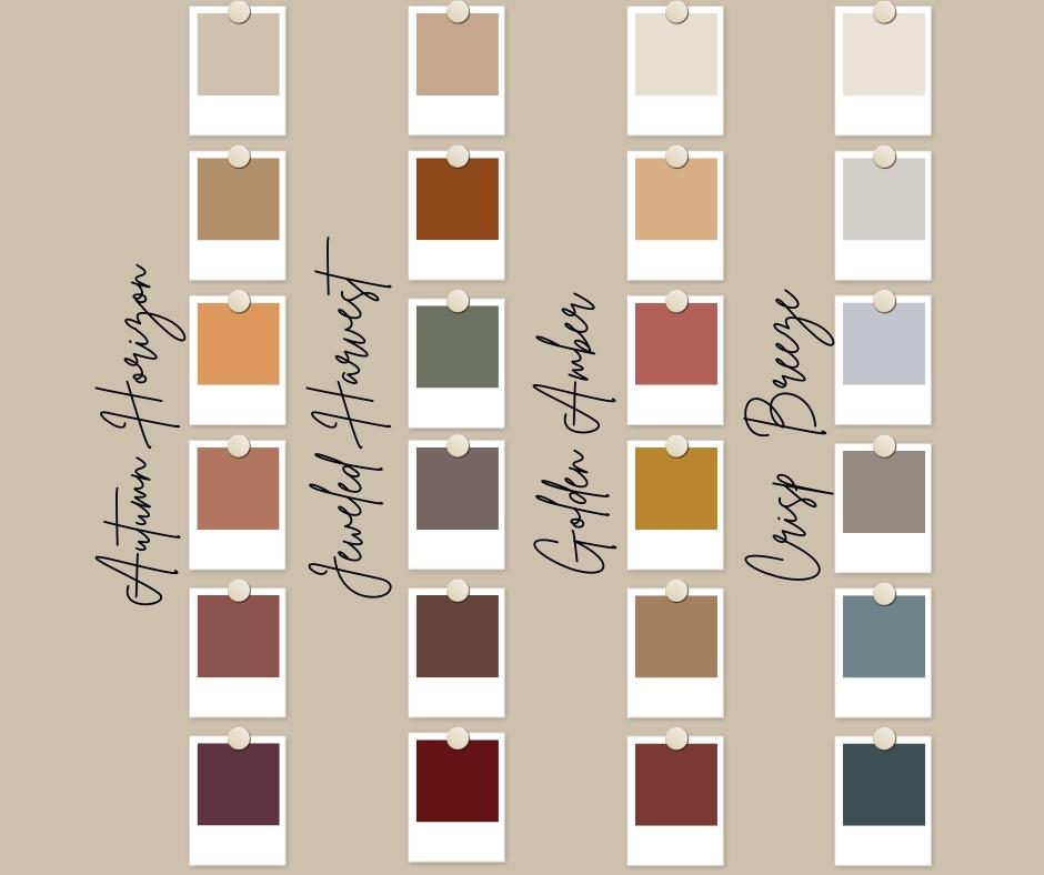 Fall 2022 Collections Color Palettes