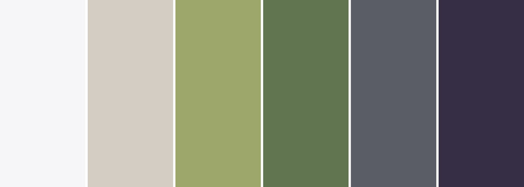 Contemporary Design Color Palette
