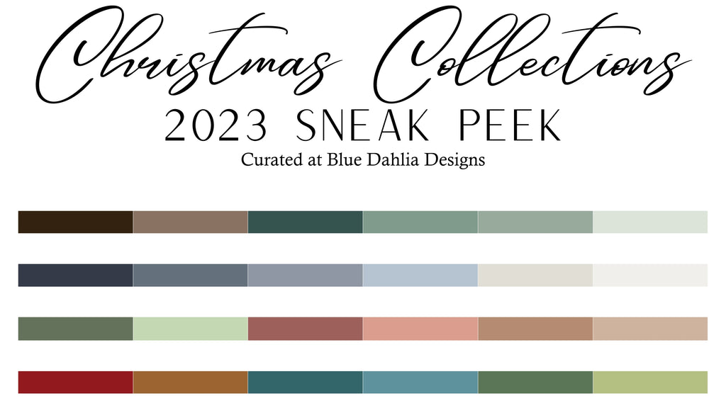 Christmas Collections 2023 Sneak Peek