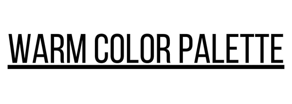 Warm Color Palette Header