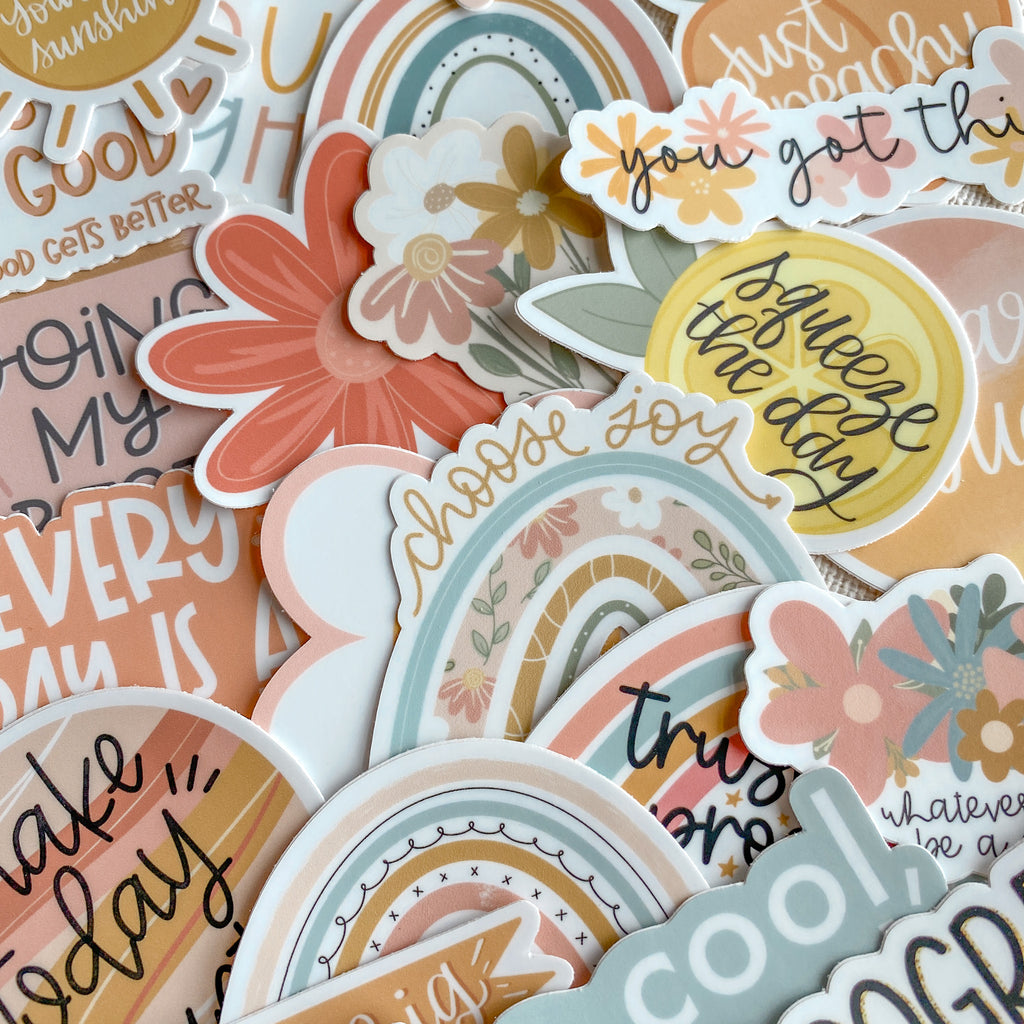How To Make AESTHETIC Stickers AT HOME - DIY 