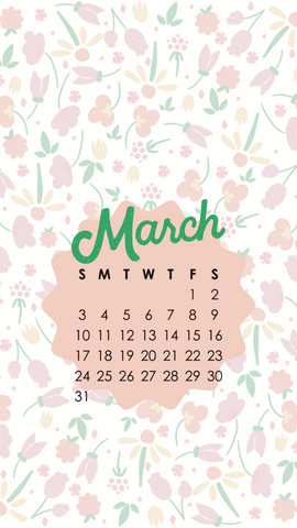march 2024 digital wallpapers