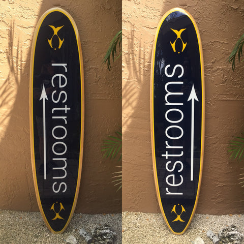 Surfboard Signs for restaurant