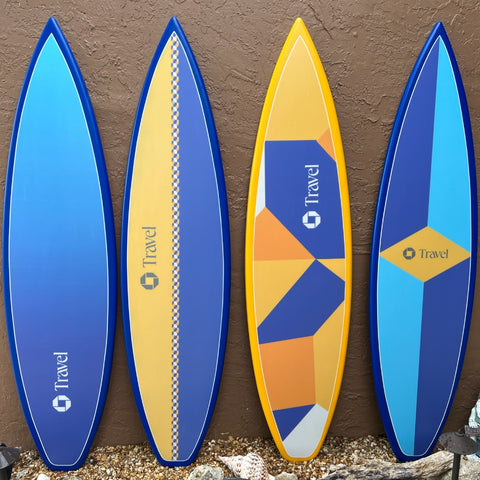 Chase Bank Surfboard Sign