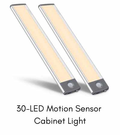 30-LED Motion Sensor Cabinet Lights