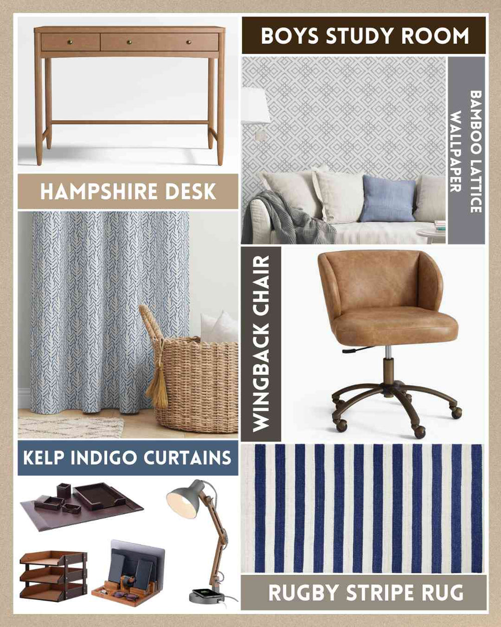 Crafting a mood board for a kids room study space is an essential first step in the design process