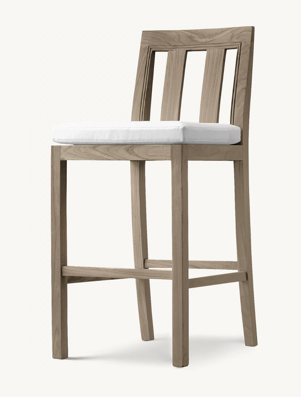 Costa Teak Outdoor Bar Stool 