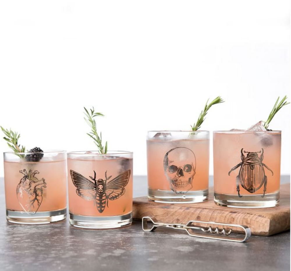 Counter Couture Spooky Whiskey Glass