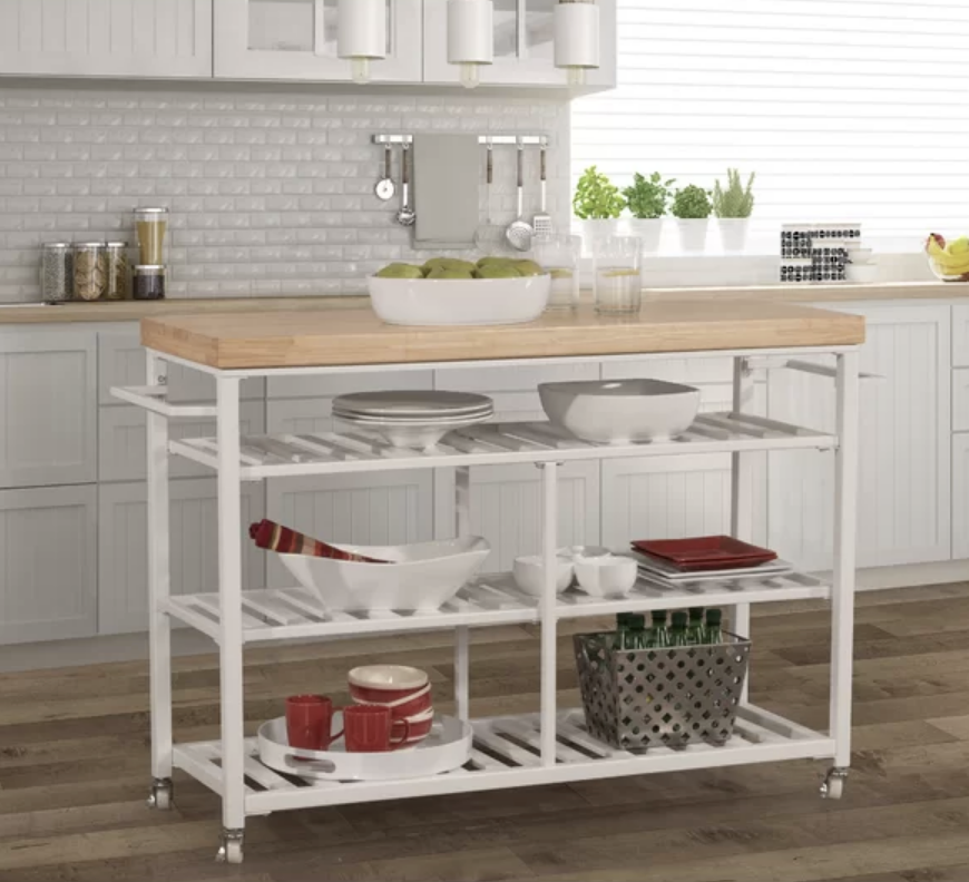 Droitwich Solid Wood Kitchen Cart