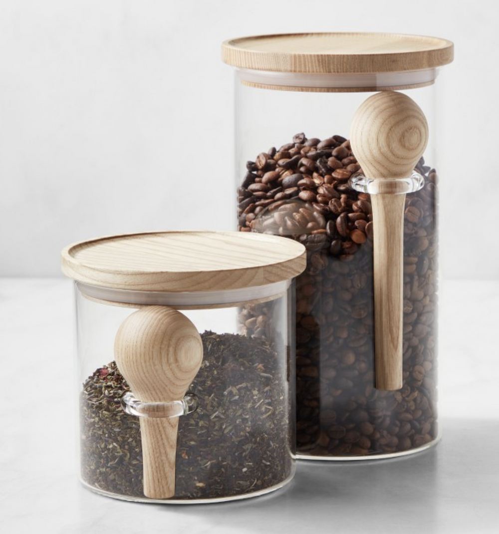 Hold Everything Coffee & Tea Stackable Canisters