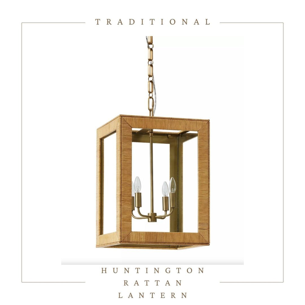 Huntington Rattan Lantern