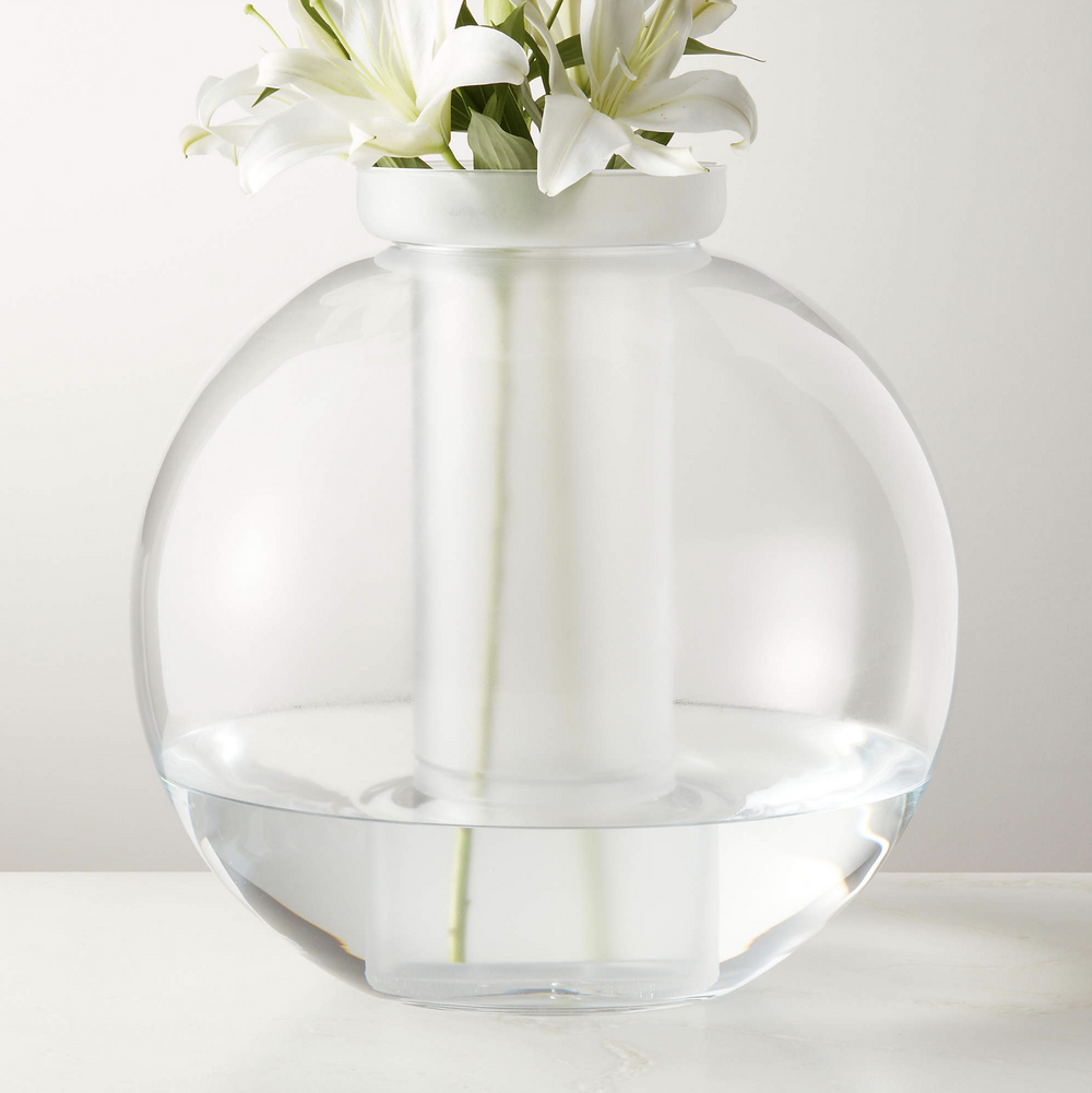Sfera Globe Glass Vase 