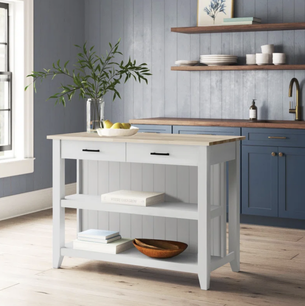 Spence Wood Kitchen Island