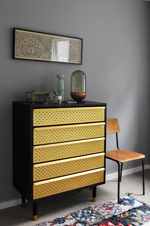 A new tribe dalston town house styling drawers moroccan rug