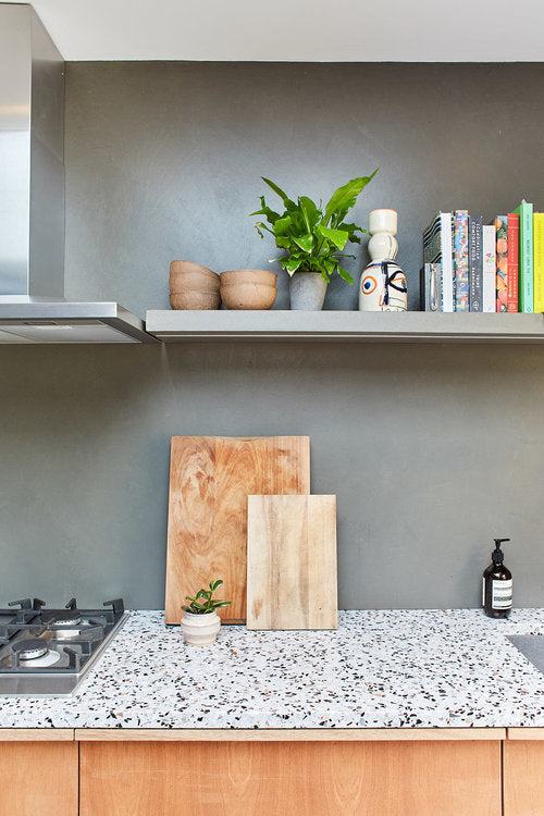 walthamstow victoria terrace styled by a new tribe kitchen counter top