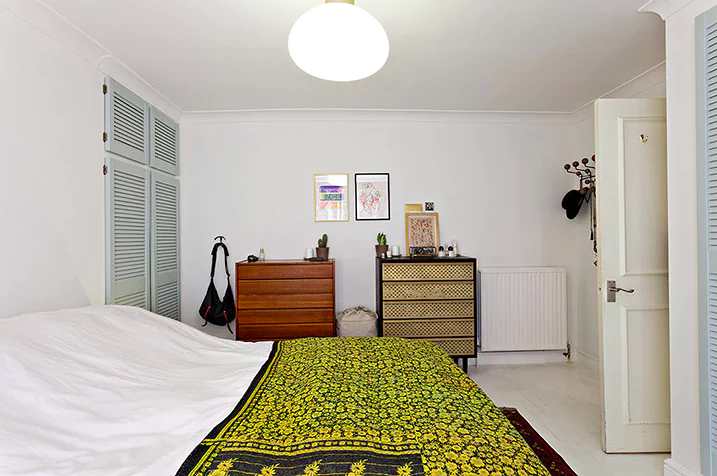 London fields flat a new tribe bedroom