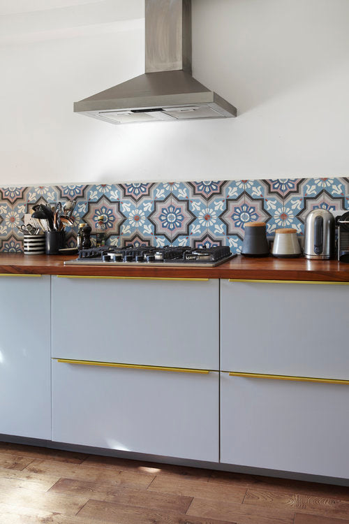 A new tribe dalston town house styling tiles kitchen