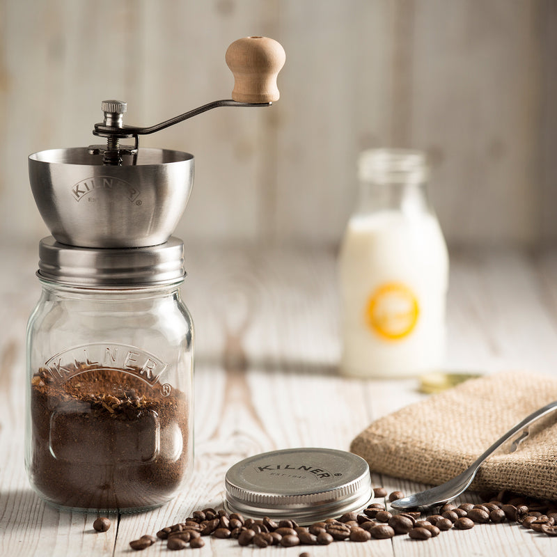 Passiermühle mit Vorratsglas 1 Liter Kilner 