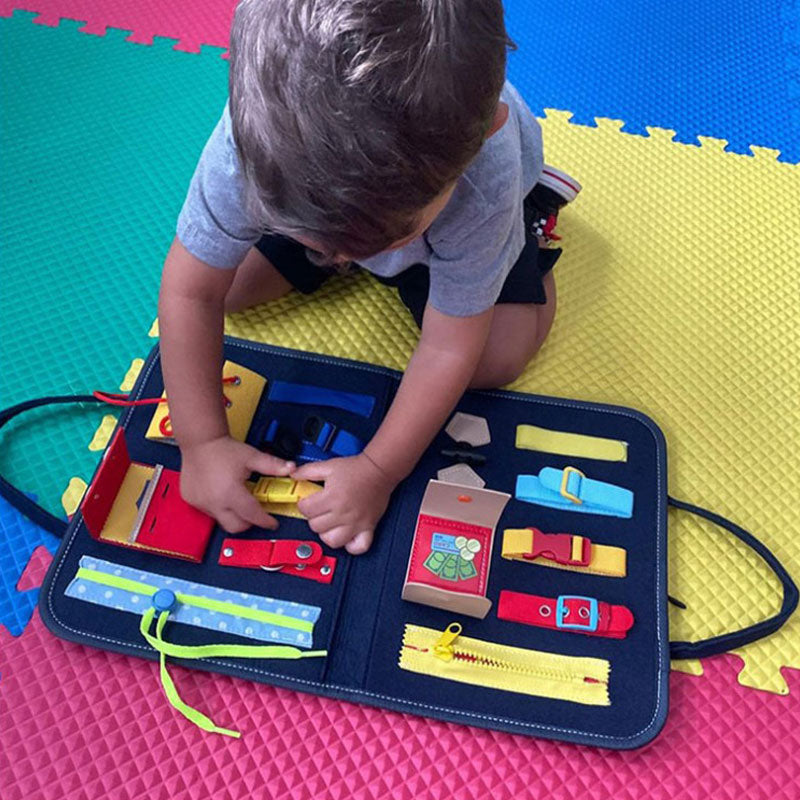 Jouets Montessori d'apprentissage de la motricité fine pour enfant