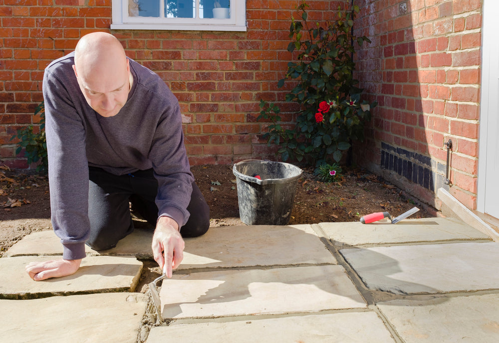 How To Grout Paving Slabs Infinite Paving