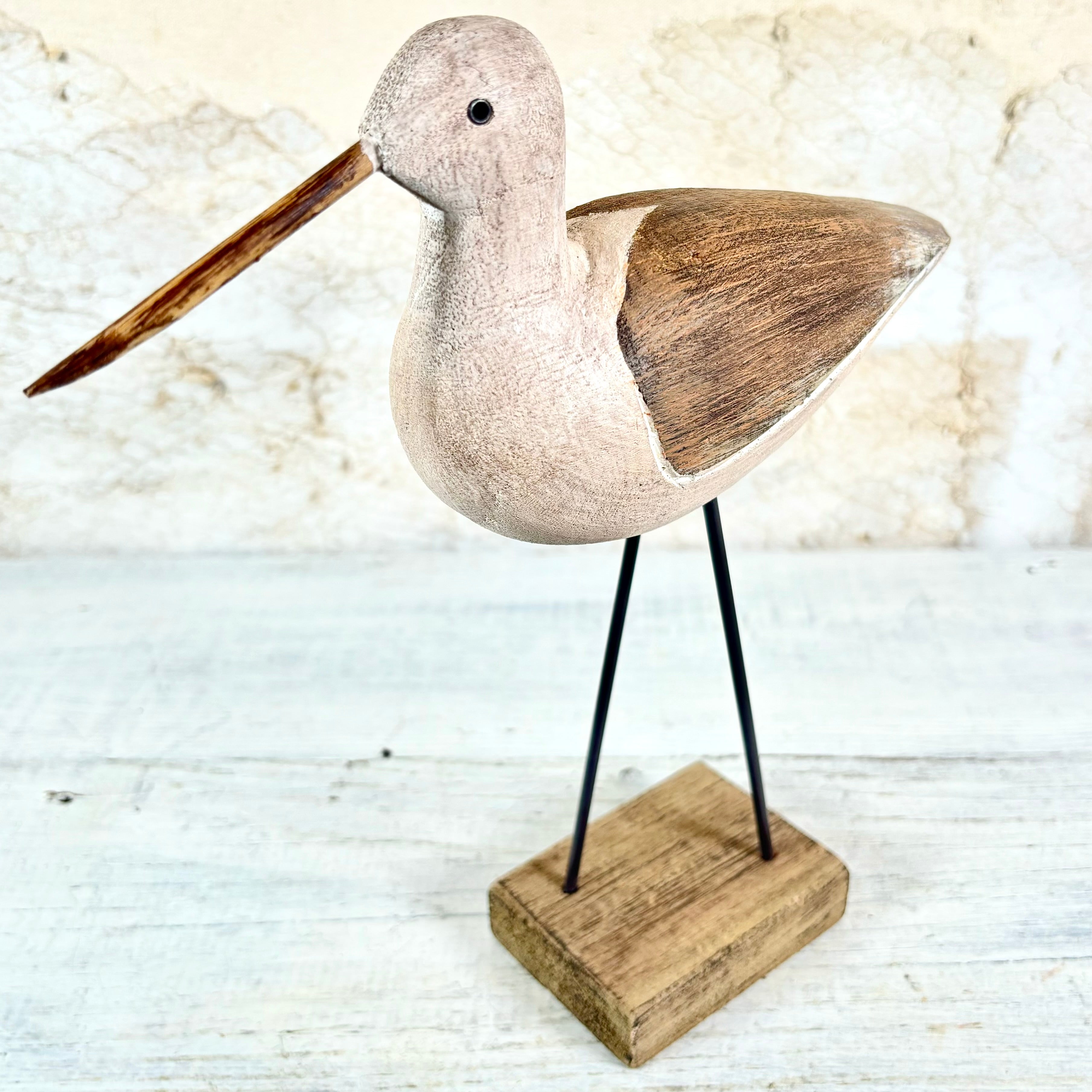 Wood Sandpiper White Brown on Base