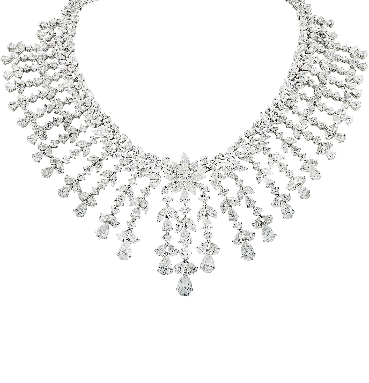 Bulgari Serpenti Diamond Necklace Pavé Diamond 261226 - JewelryReluxe