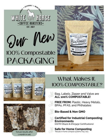 White Horse Coffee Roasters | 100% Eco Friendly Compostable Packaging
