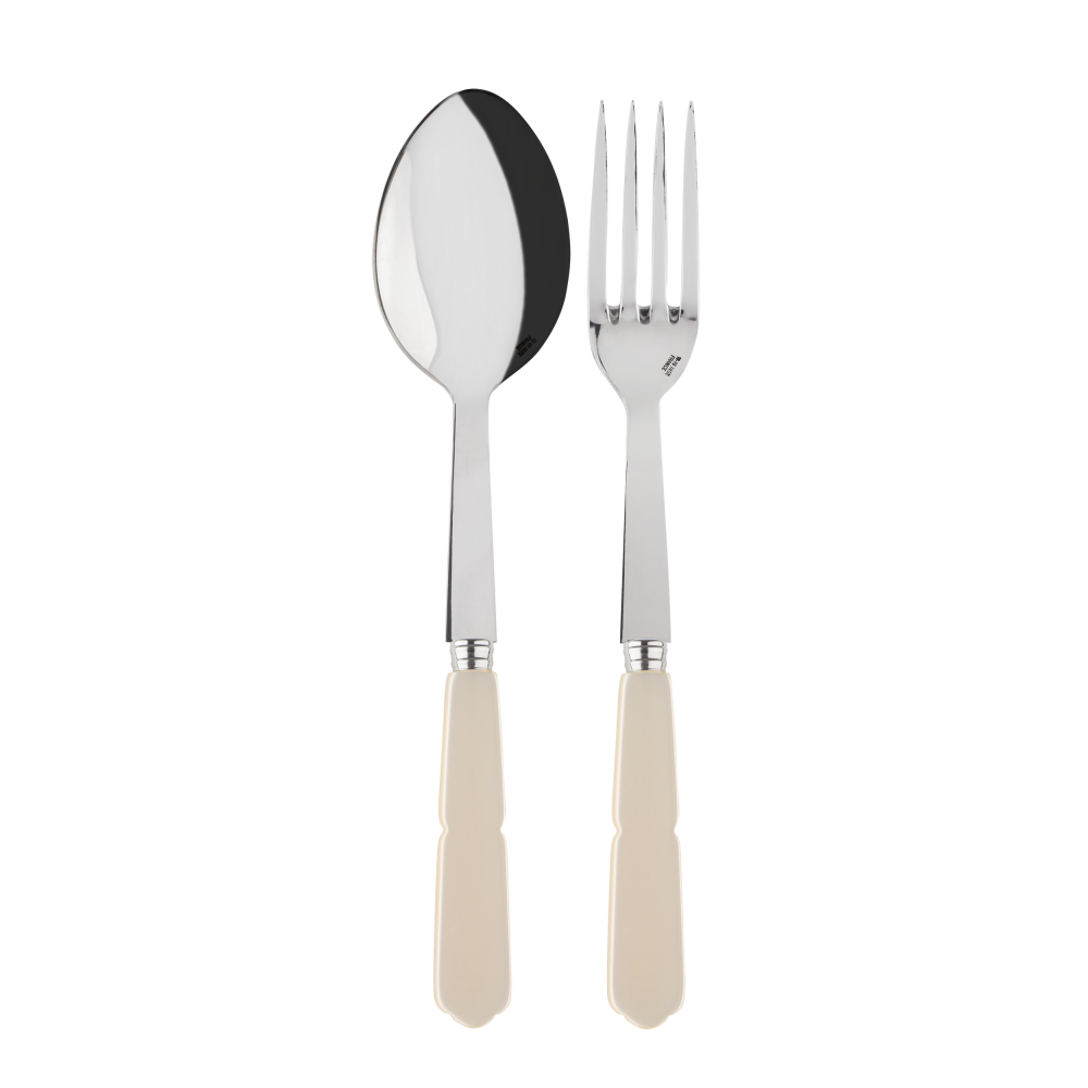 Bistro Ivory 4-Piece Cutlery Set White – ceremonytableware