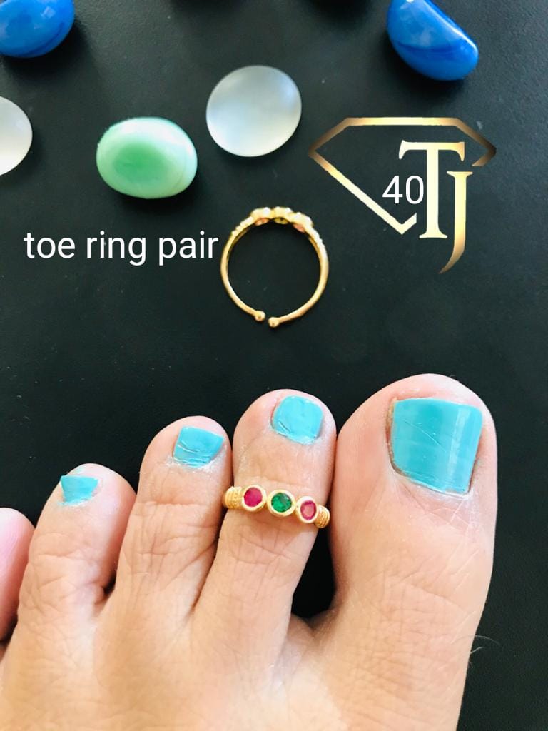 SILVER Adjustable Bichhiya Lovely Stylish Toe Ring Alloy Toe Ring(2 Pair) :  Amazon.in: Jewellery
