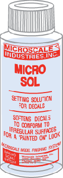  Decal Setting Solution-Micro Scale Micro Sol 102 +