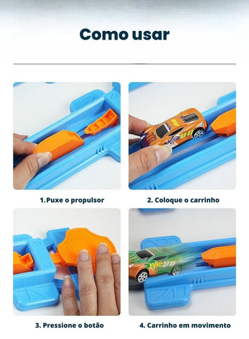 Como Usar a Pista de Carrinho