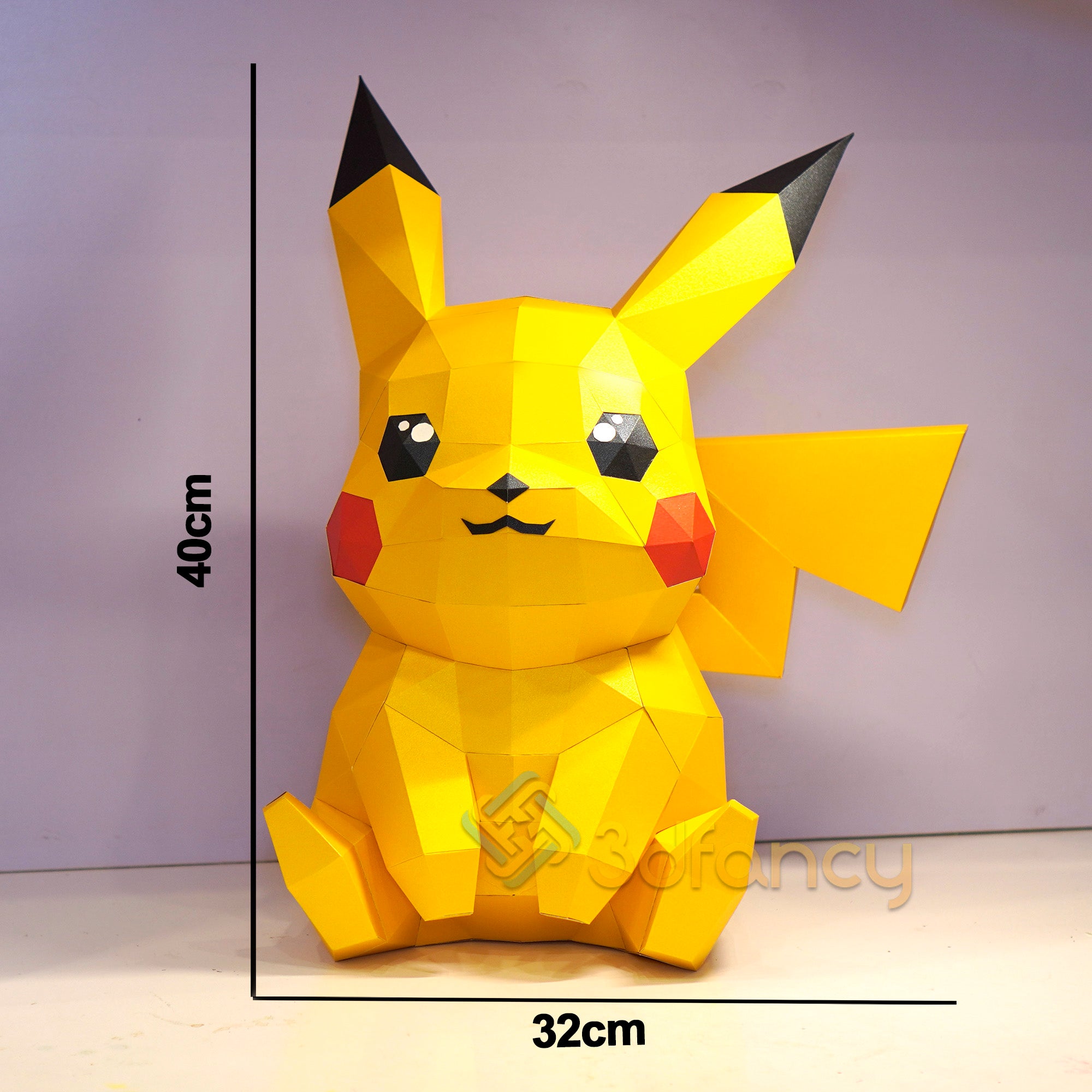 Pokémon Papercraft Diy Pikachu 3d Papercraft Svg Cricut Pdf